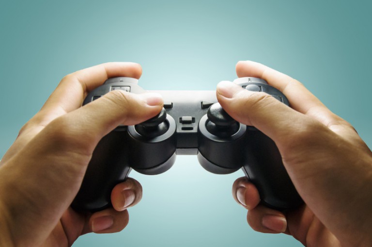 Play game with a joystick Launch Marketing